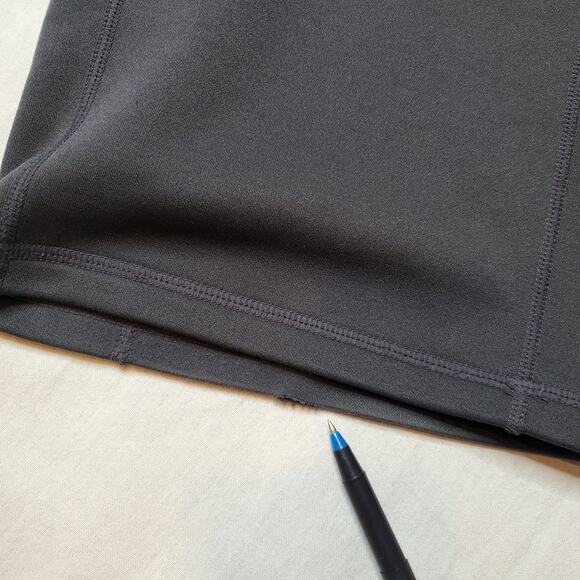 Athleta Women's Size M KickBooty Tech Stretch Fleece Legging Gray 790992 - Picture 9 of 9